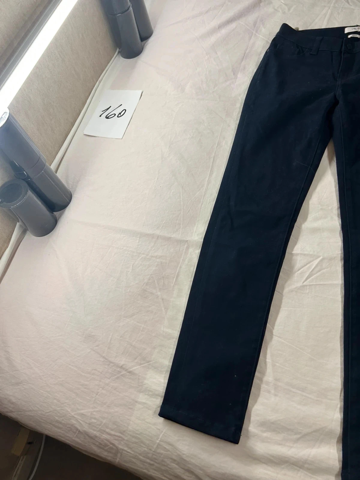 Calça jeans azul marinho lab dip paris slim fit – photo 3